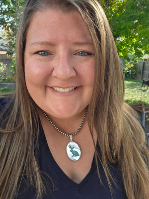 Jackalope Reversable Necklace