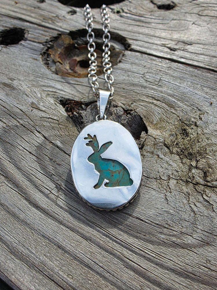 Jackalope Reversable Necklace