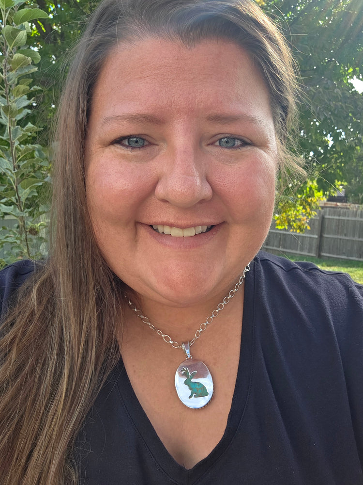 Jackalope Reversable Necklace