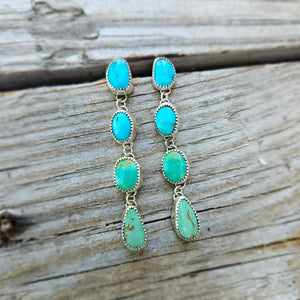 Long Waterfall Earrings