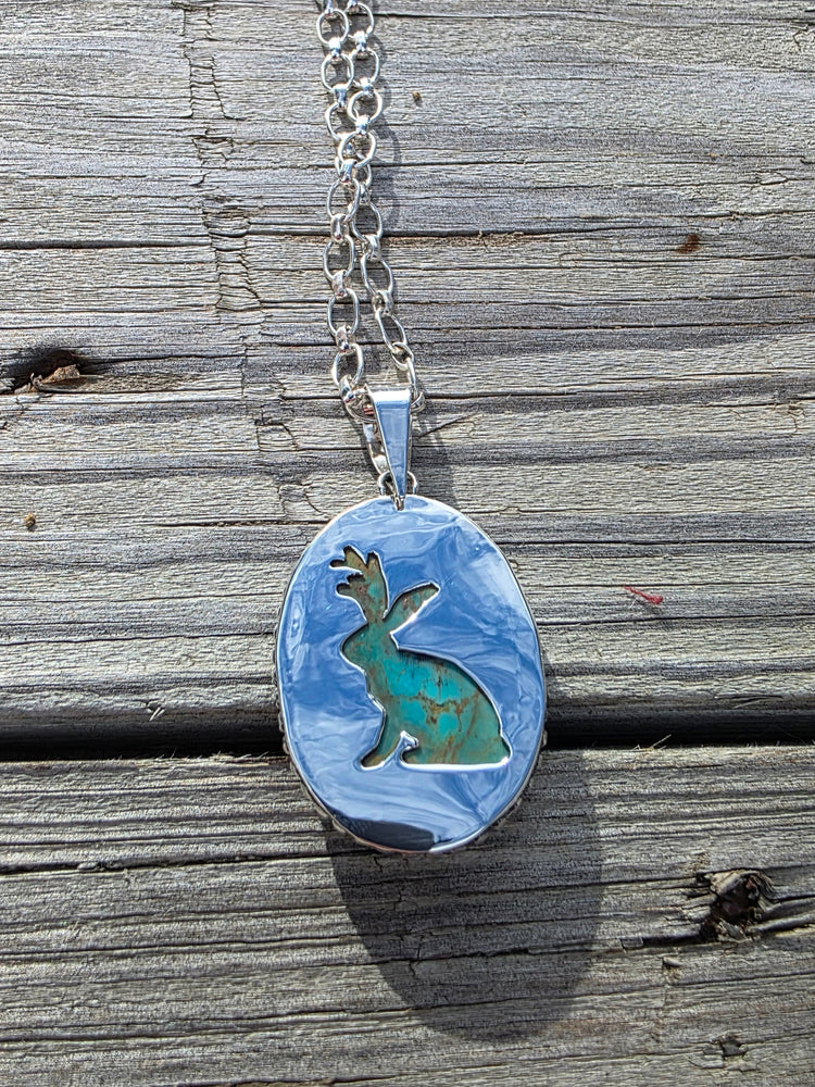 Jackalope Reversable Necklace