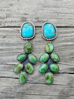 Mountain Leaf Studs #244