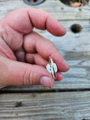 Fordite Dainty Ring Size 8