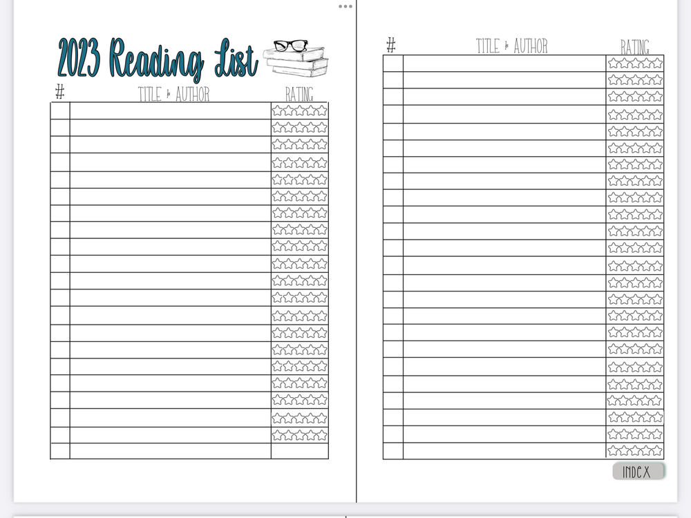 Digital Book Journal