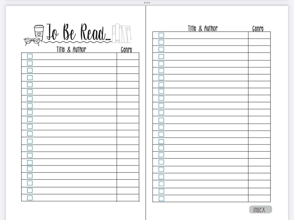 Digital Book Journal